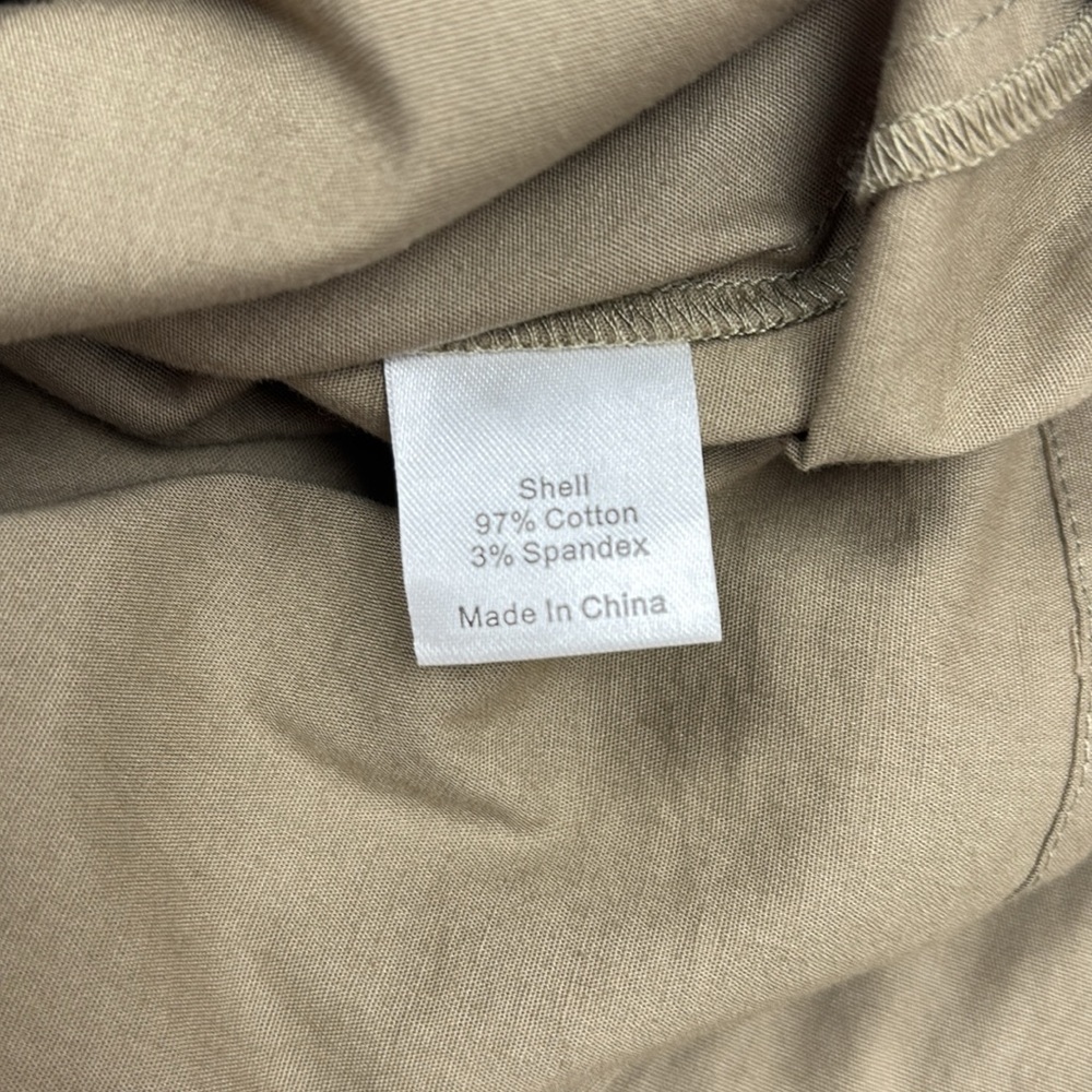 Tuckernuck Charlie Stand Collar Relaxed Button Down Relaxed Dress Sage XS - Picture 10 of 11